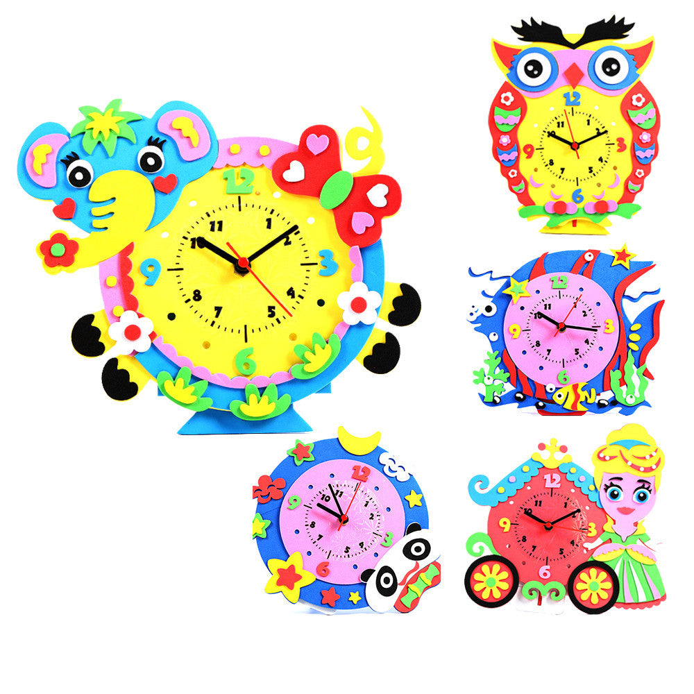 DIY Children's Clocks