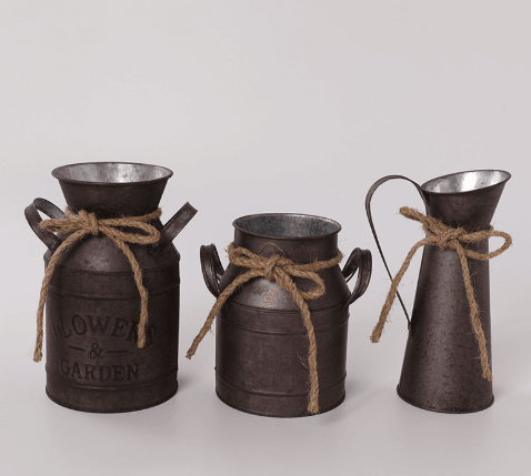 Retro Milk-Jug Flower Pots - Shop Jobie