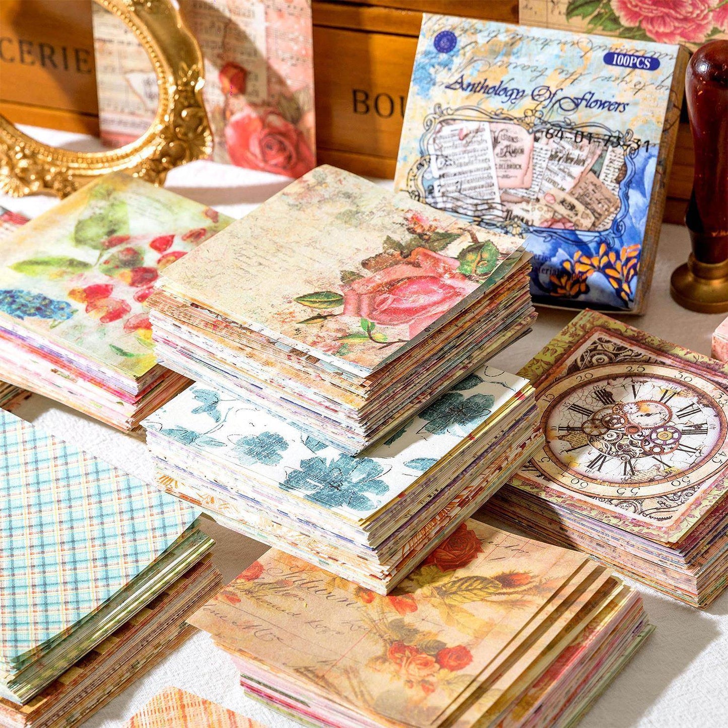 DIY Scrapbooking Paper - Vintage Pattern
