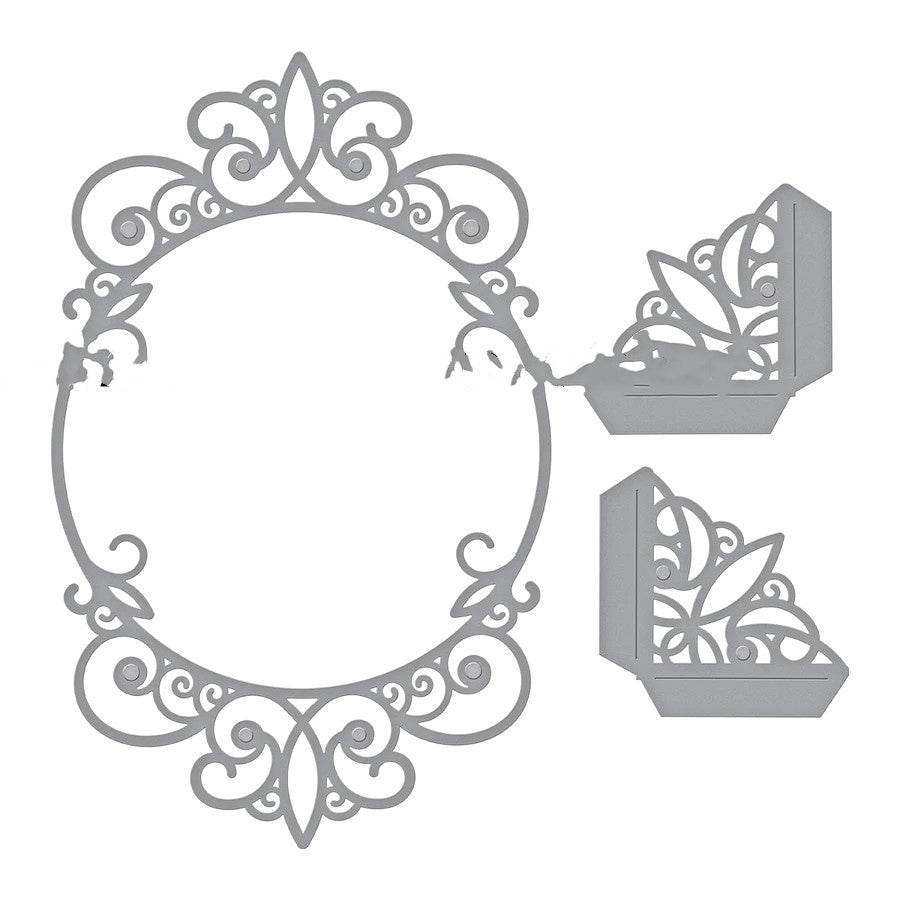 DIY Scrapbook Die Cut Template - Circle Crown - Shop Jobie