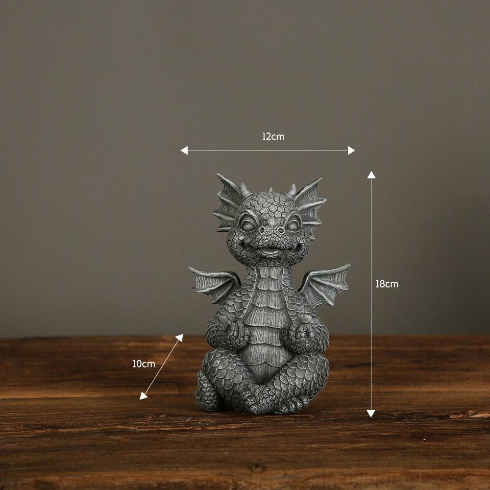 Reading Dragon Statue - Shop Jobie