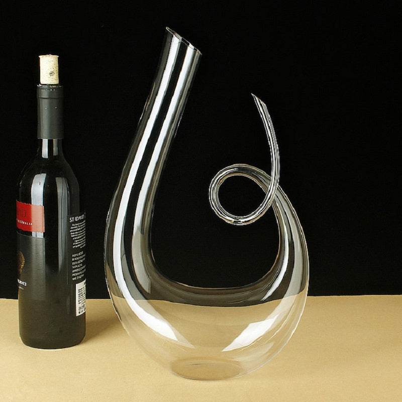 Light luxury U-Shaped Harp Wine Decanter - Shop Jobie
