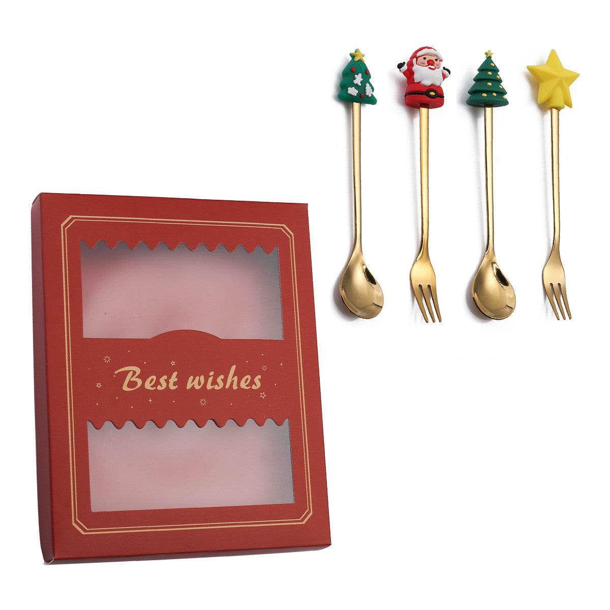 Dessert Spoon Fork Set - Shop Jobie