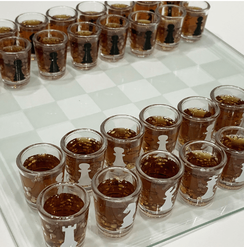 Shot-Glass Chess Game Set - Shop Jobie