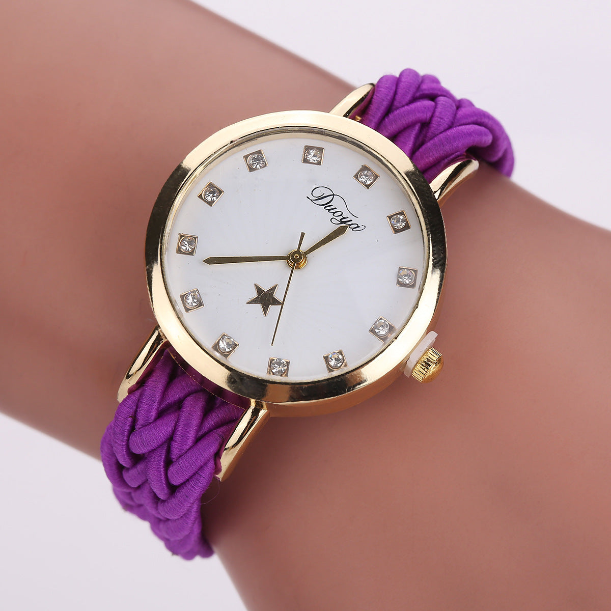 Braided Rope Ladies Bracelet Watch