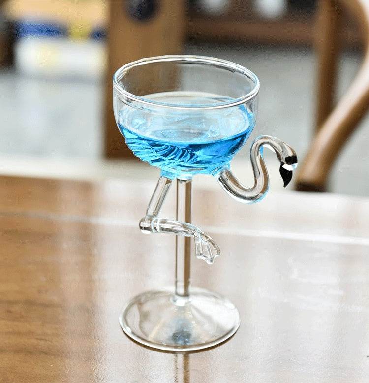 Flamingo Cocktail Glass - Shop Jobie