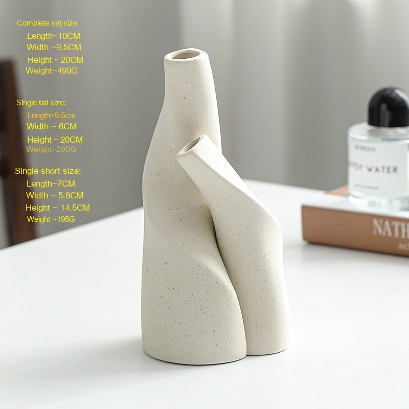 Hugging Ceramic Vases