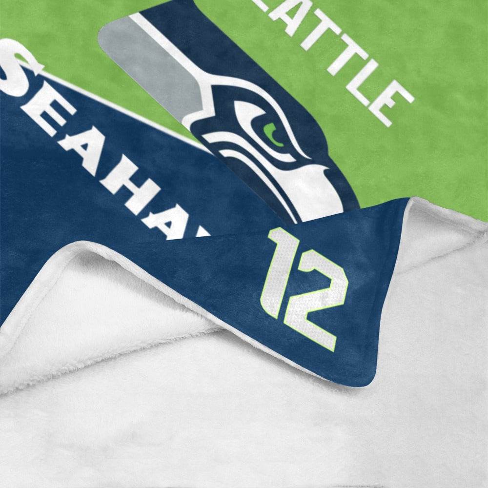 Seattle Seahawks Fleece Blanket - Shop Jobie