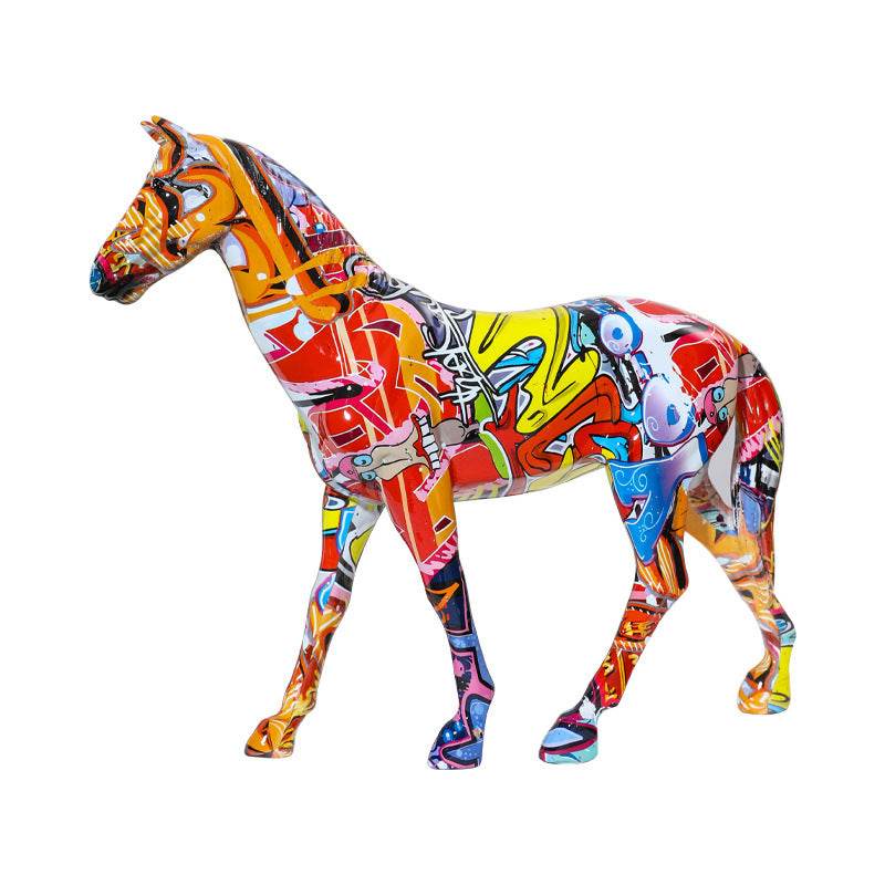 Rainbow Horse Figurine - Shop Jobie