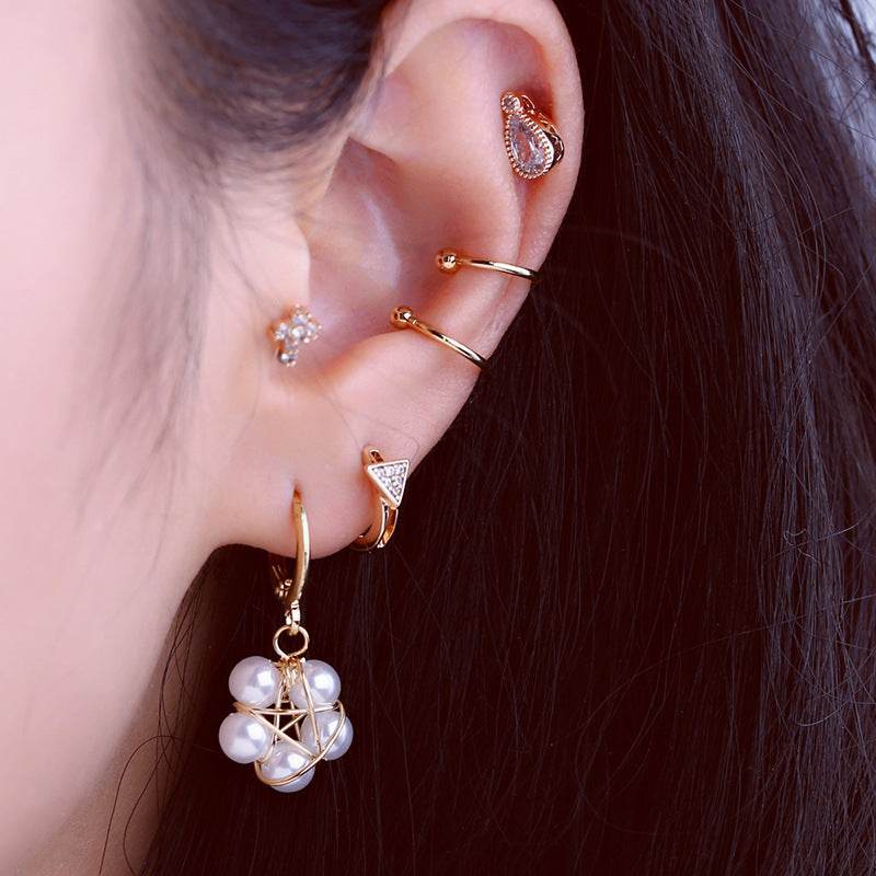 Light Luxury Ocean Series Pearl Earrings - Shop Jobie