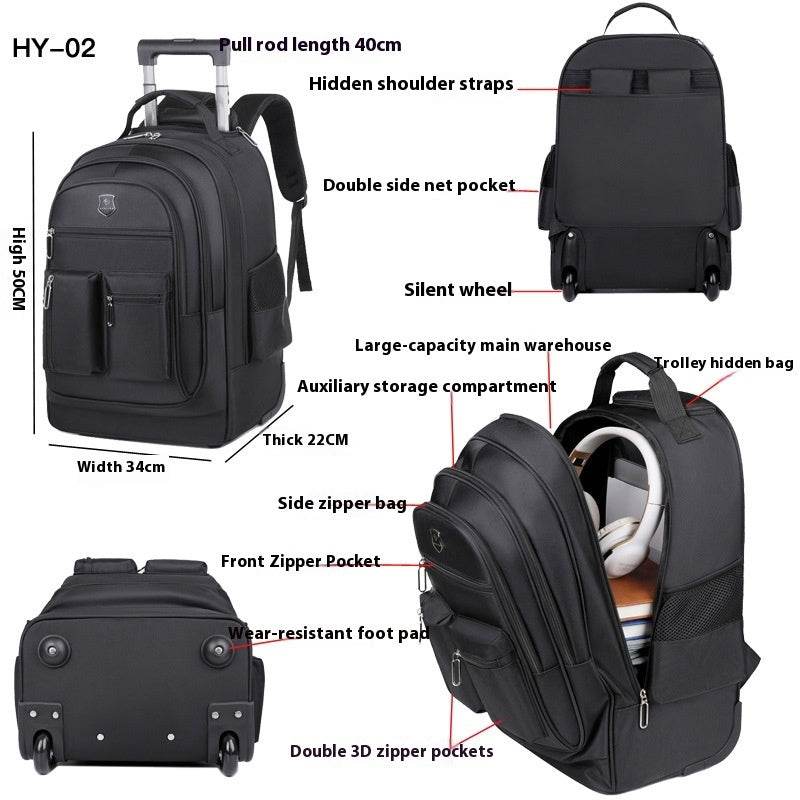 Ultra-light Trolley Backpack - Shop Jobie