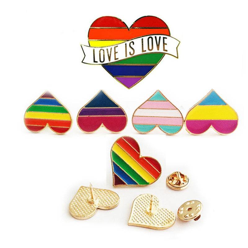 LGBT Love Is Love Pin - Shop Jobie