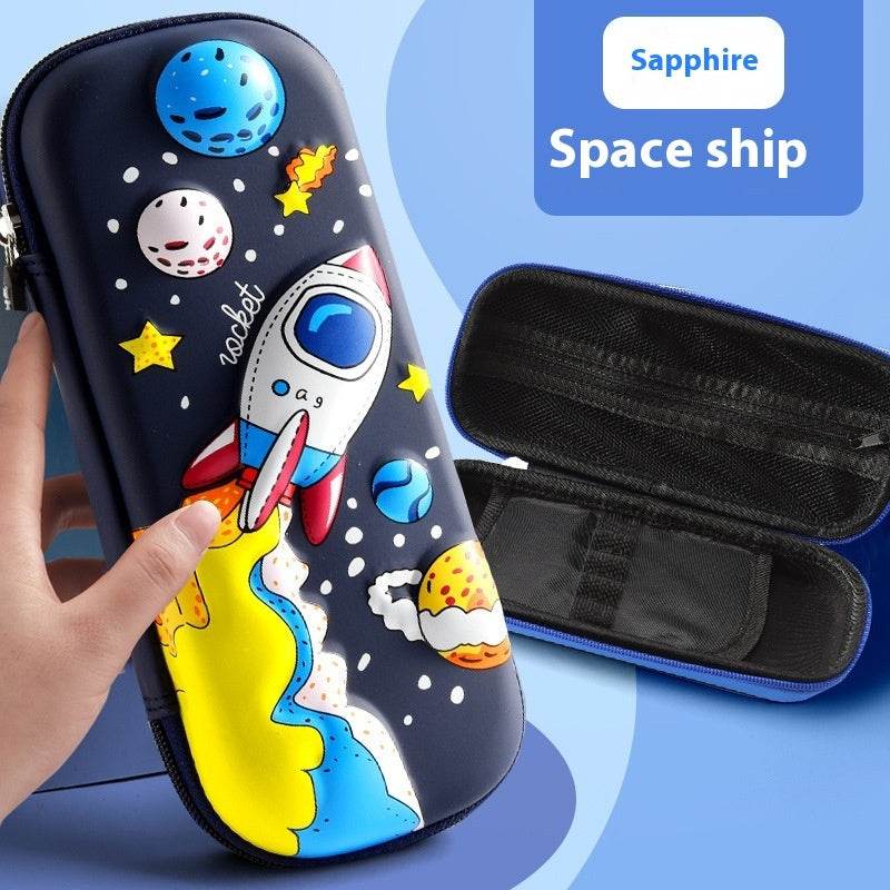 3D Leather Box Pencil Case - Shop Jobie
