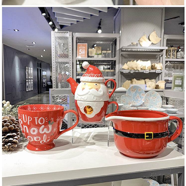 Santa Teapot Cup Set - Shop Jobie
