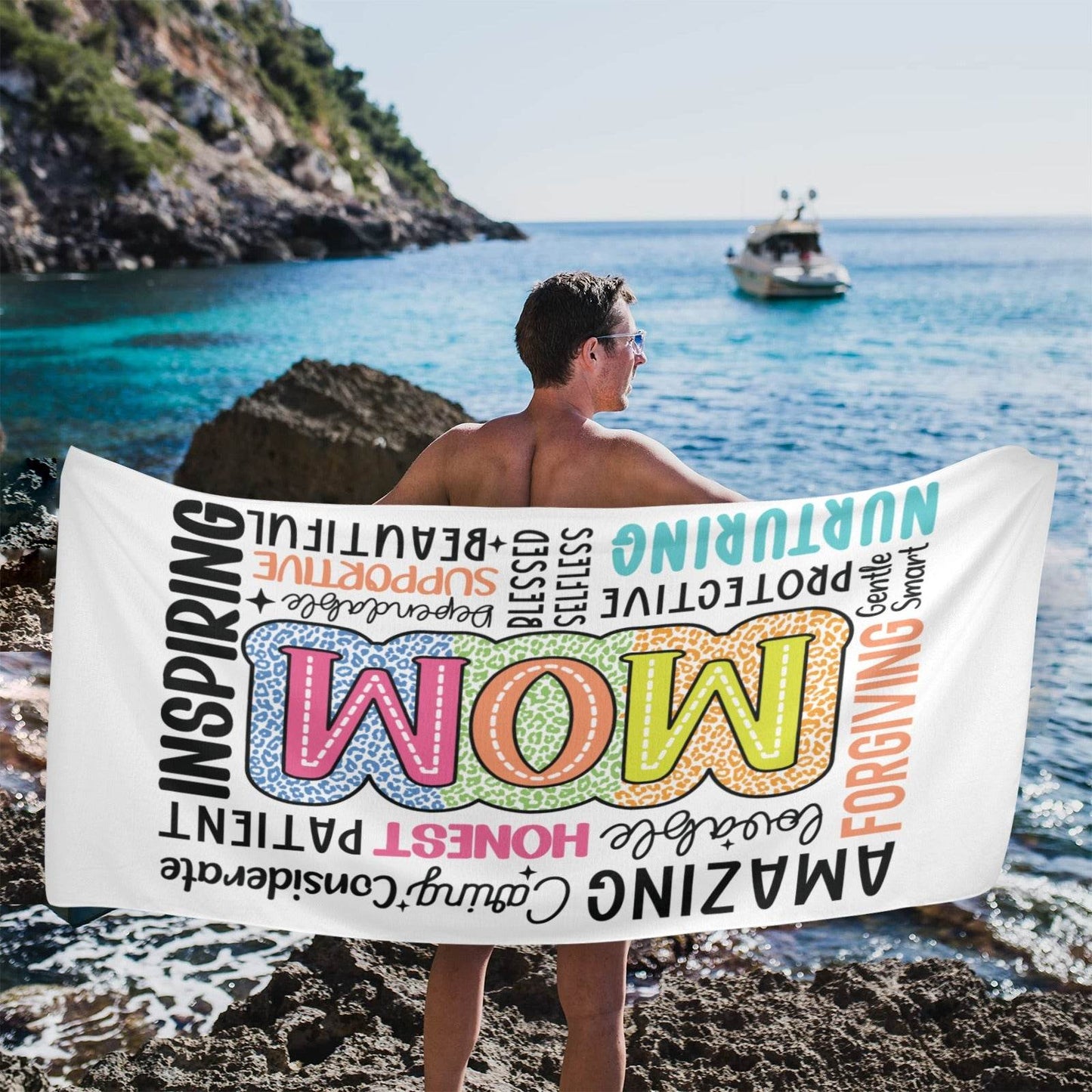 Mom's Day Beach Towel - Shop Jobie
