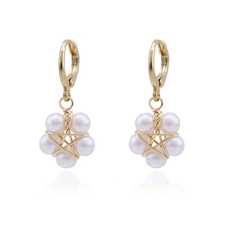 Light Luxury Ocean Series Pearl Earrings - Shop Jobie