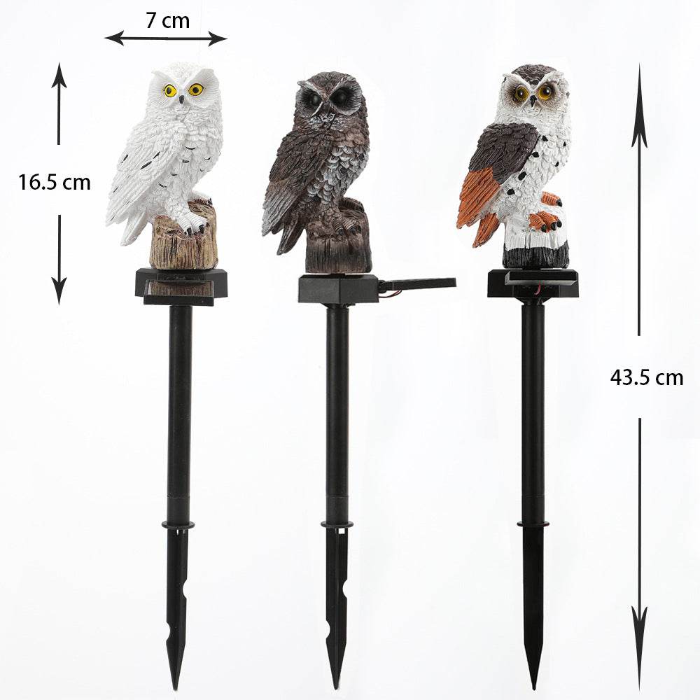 Solar Power LED Owl Lawn Light - Shop Jobie