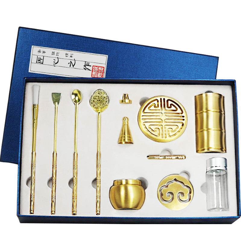 Copper Incense Set Gift Box - Shop Jobie