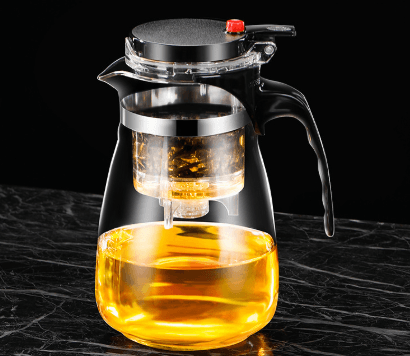 Steeped to Perfection - Elegant Glass Tea Pot Set! - Shop Jobie