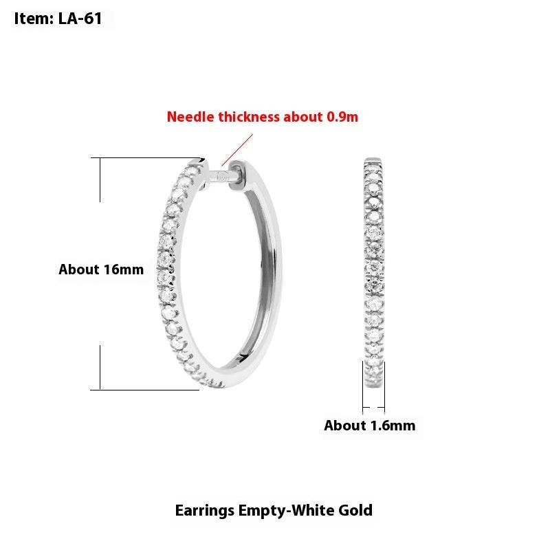 925 Sterling Silver Hoop Earrings - Shop Jobie