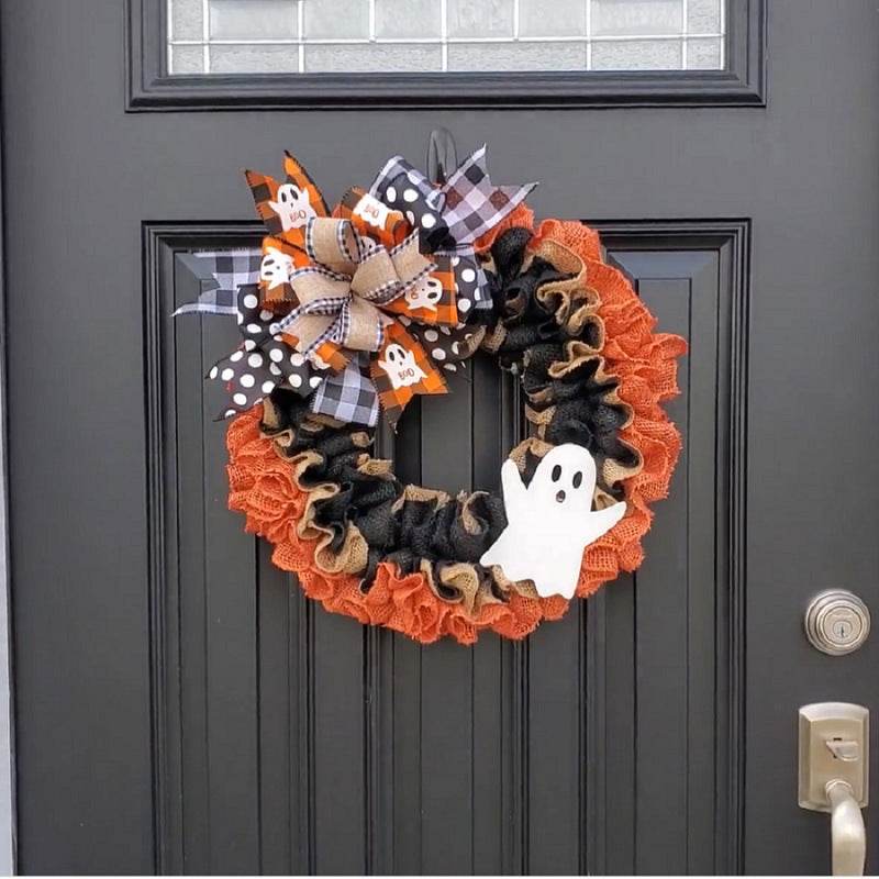 Fall Artificial Wreath Ribbon - Shop Jobie