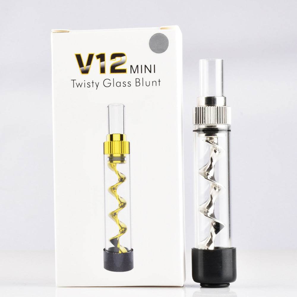 Mini Pipe Glass Twisty Blunt - Shop Jobie