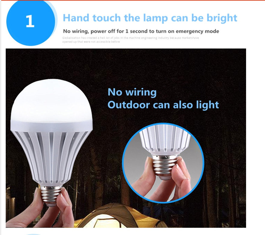 LED Emergency Bulb Lamp