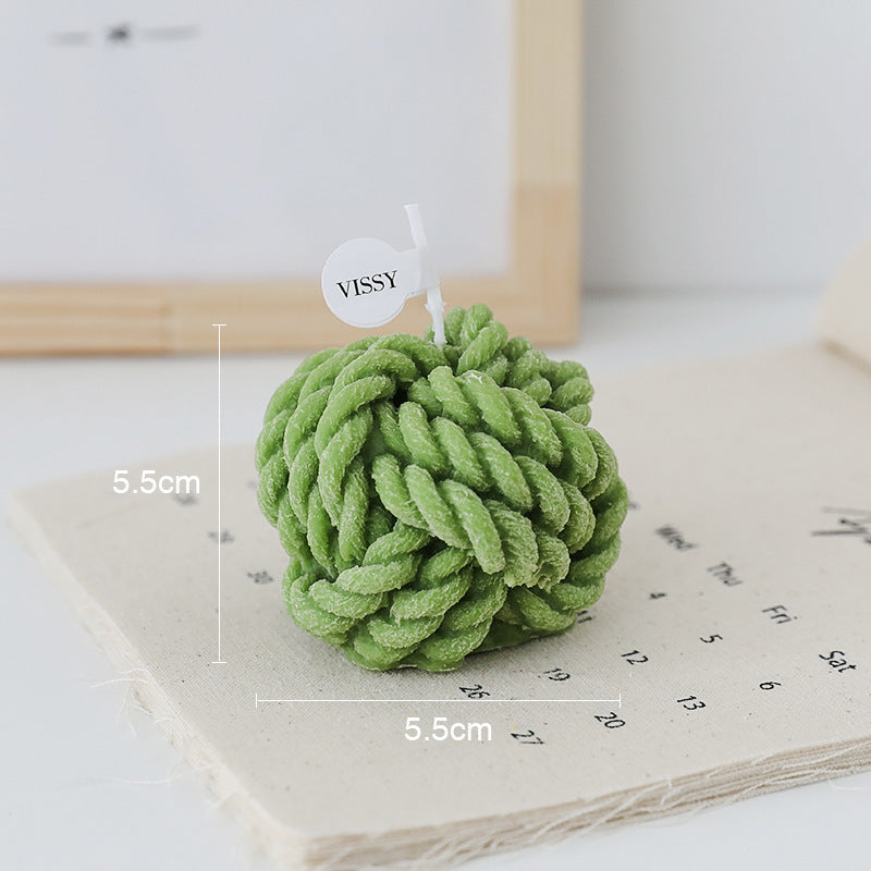 Aromatherapy Small Yarnball Candles