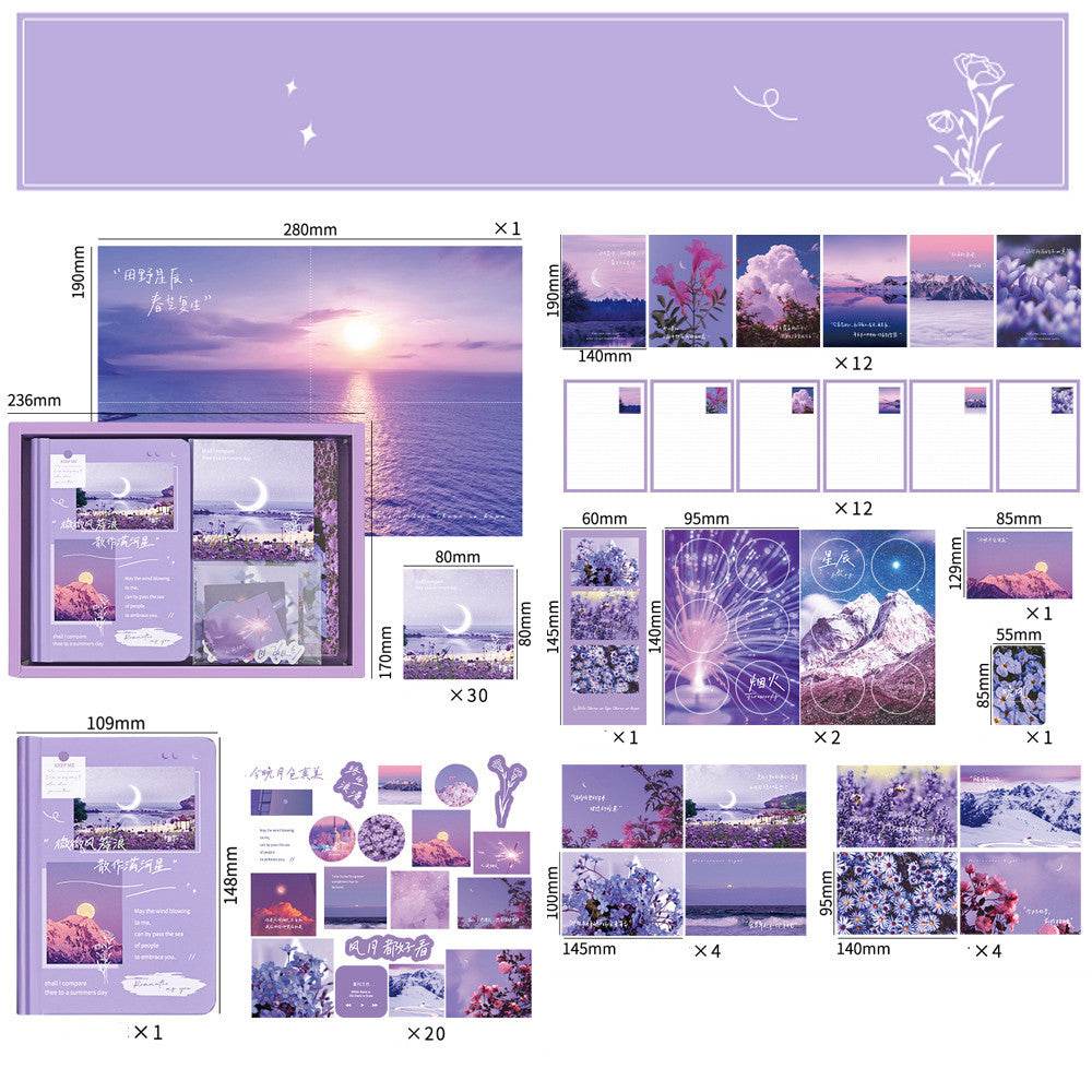 155-piece Gift Box Notebook Set - Shop Jobie