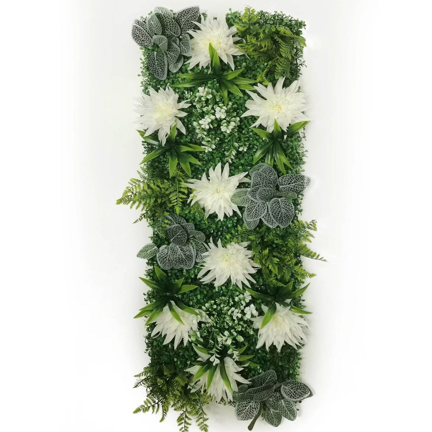 Artificial Plant Lawn Backdrop - Dahlia-Like Flowers - Shop Jobie