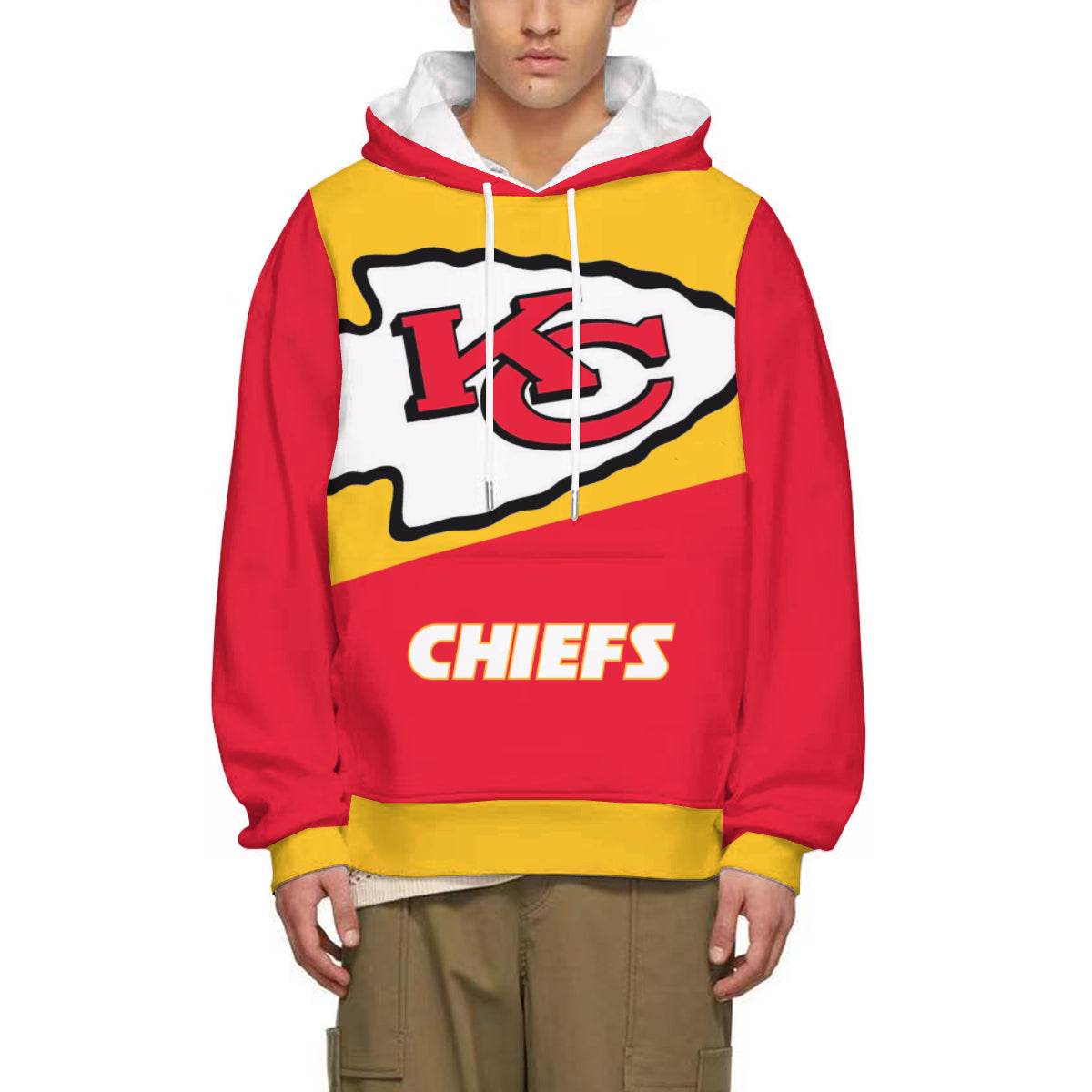 KC Chiefs Lined Windbreaker Style Jacket - Shop Jobie