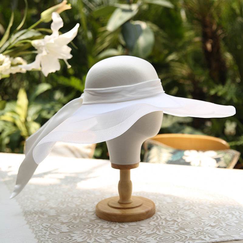 Bride's Wedding Studio Portrait Hat - Shop Jobie