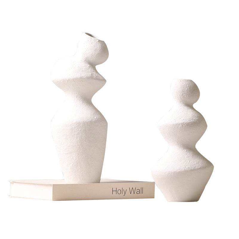 Irregularly Stacked Ceramic Vases - Shop Jobie