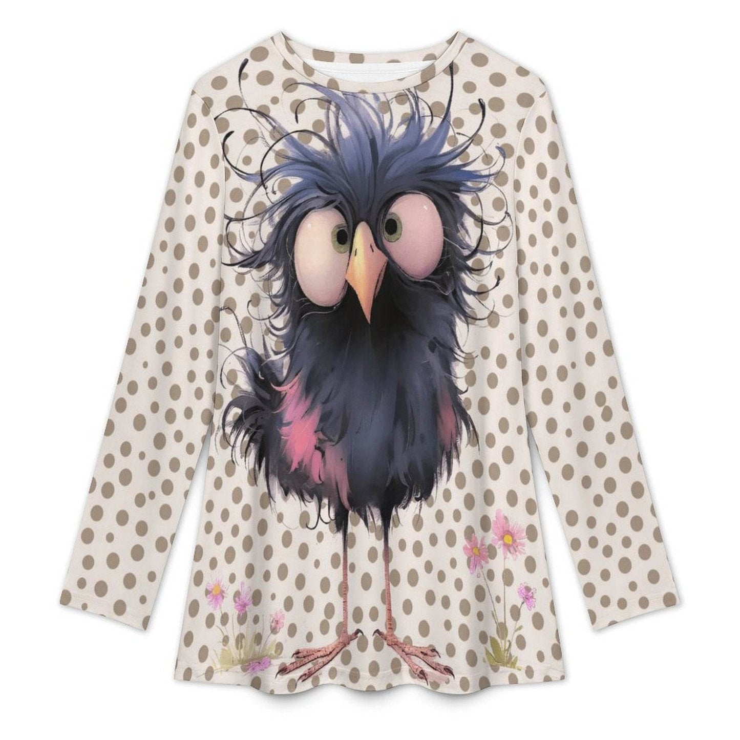 Women's Long Sleeve Top Ugly Bird - Shop Jobie