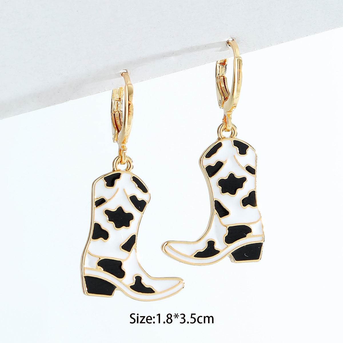 Western Cowboy Boots Earrings - Shop Jobie
