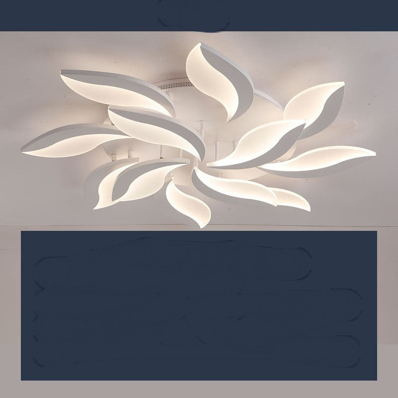 Acrylic Modern Simplicity "Eyebrow" Ceiling Light