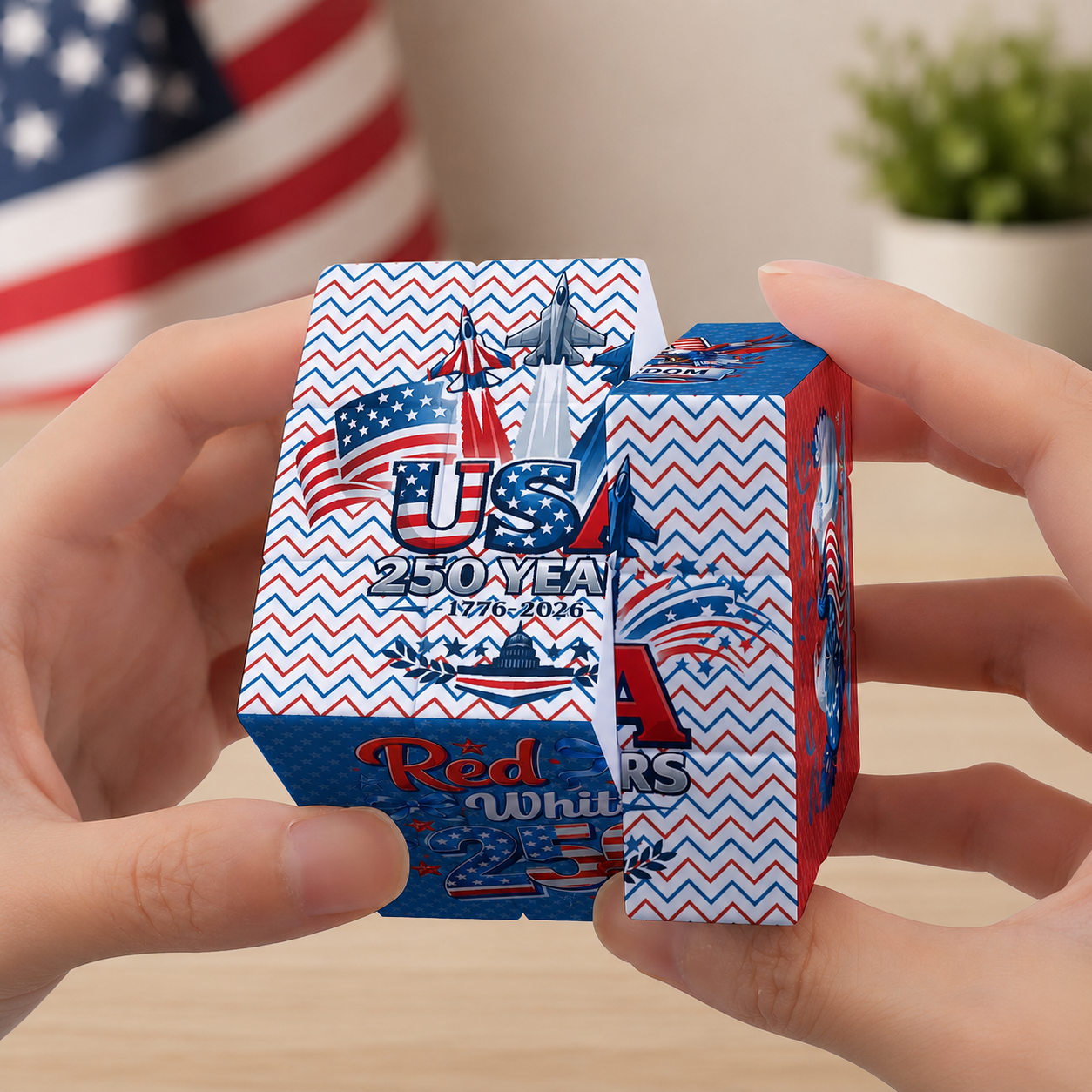 Twist, Turn & Conquer! 3×3 Magic Cube Puzzle