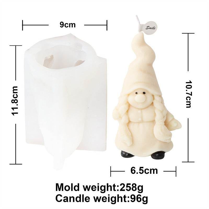 Silicone Christmas Candle Mold Series - Shop Jobie