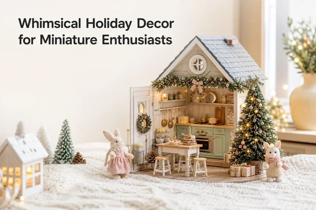 Whimsical Holiday Decor for Miniature Enthusiasts