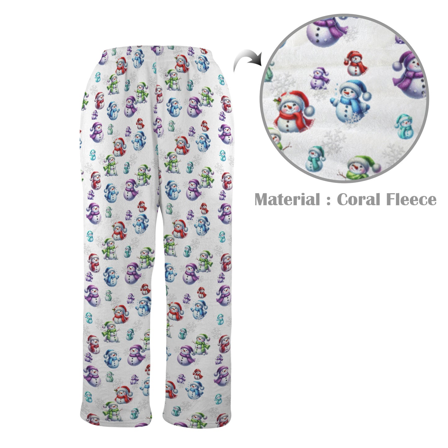 Cozie Hug Pajama Bottom  - Snowman