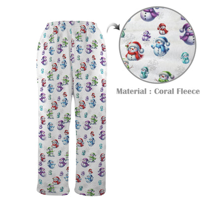 Cozie Hug Pajama Bottom  - Snowman