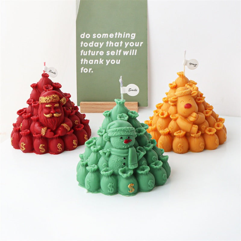 Christmas Candle Molds