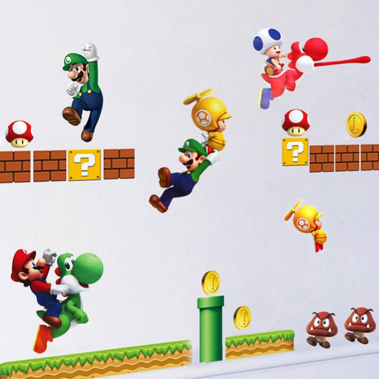 Super Mario Wall Stickers