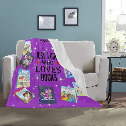 Kids Cozie Hug Books! Blanket - Personalized!