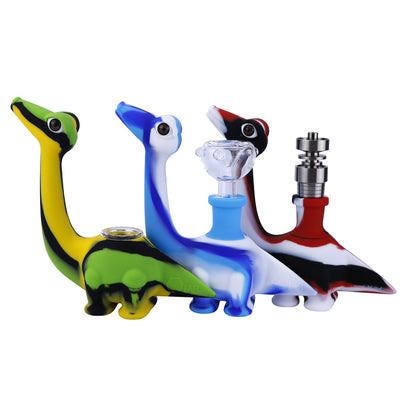 Silicone Dinosaur Pipe - NOT A TOY