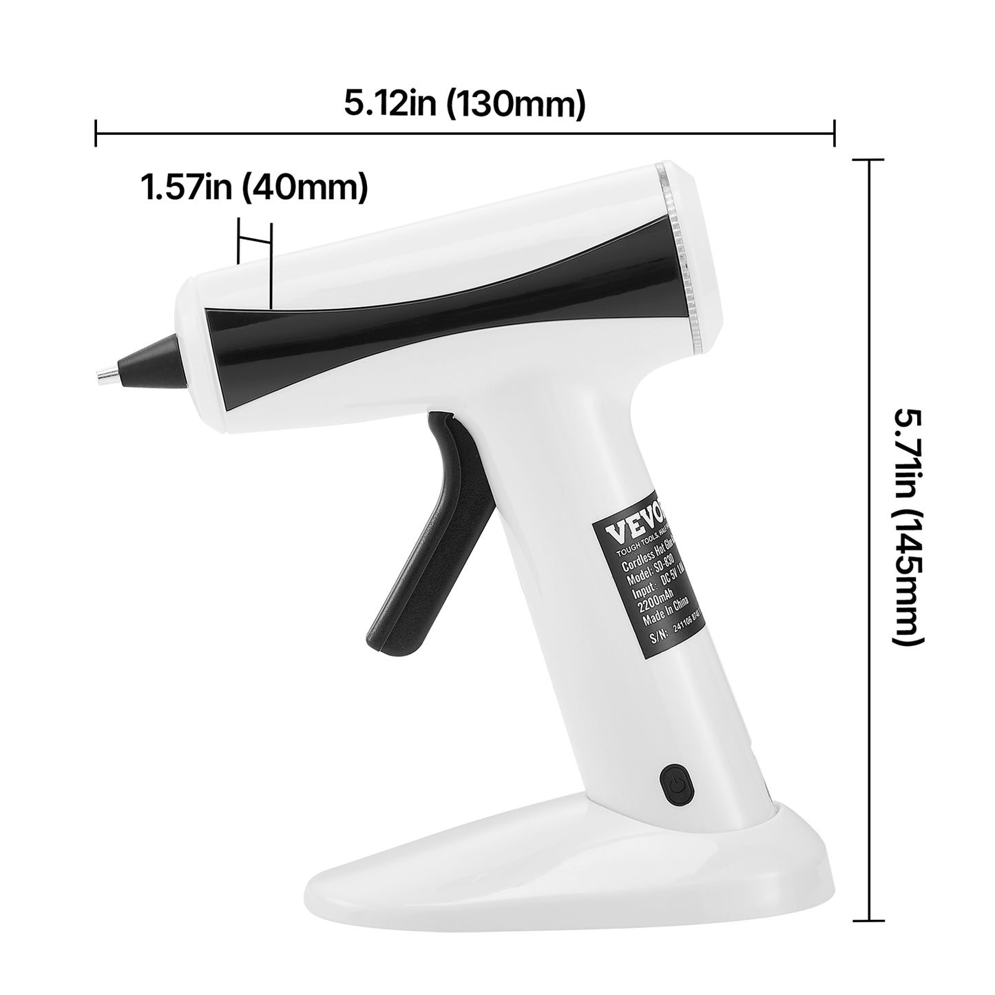 Rechargeable Cordless Glue Gun Kit