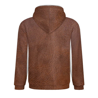 Double Layer Fleece Zippered Hoodie - Shop Jobie