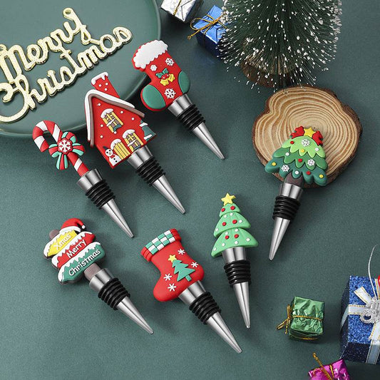 Christmas Wine Stoppers! - Shop Jobie