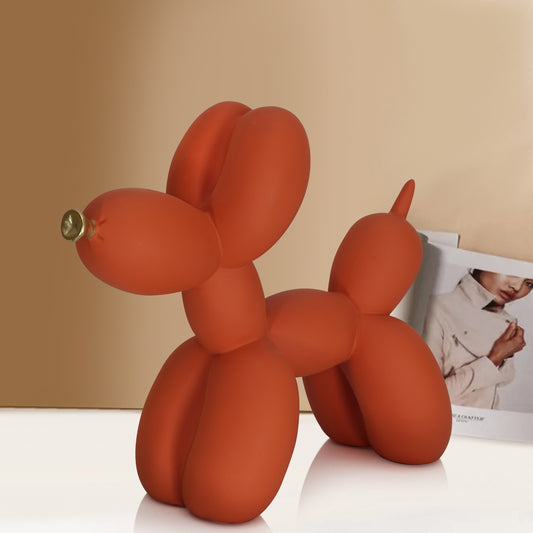 Simple Orange Balloon Dog