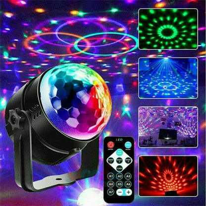 Sound Activated Disco Party Strobe LED DJ Ball